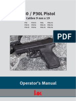P30 / P30L Pistol: Operator's Manual