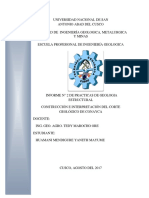 Corte Geologico Estructural