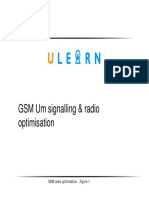 Um Signalling in GSM and Optimization