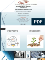 Etapas de Proyecto de Inversion.