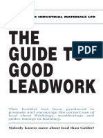 Calder Guide To Good Leadwork