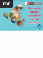 Recetario de Ninos Final