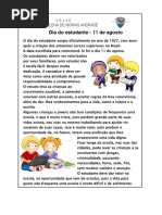 Dia Do Estudante