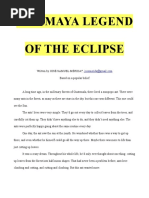 The Maya Legend of the Eclipse (Guatemala)