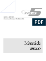 Manual Utilizador Zeus5 Esp