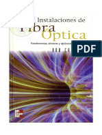 Instalaciones de Fibra Óptica - Bob Chomycz PDF