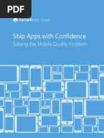 Xamarin White Paper Solving the Mobile Quality Problem