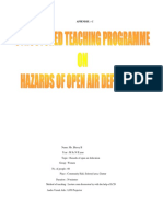 Structured Teaching Programme