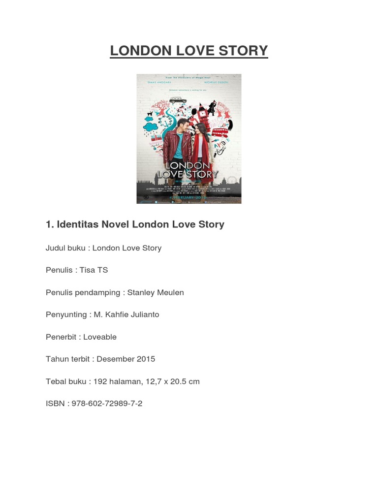 Sinopsis Dan Resensi Novel London Love Story