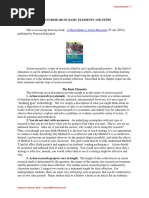 Action Research Basic Elements and Steps