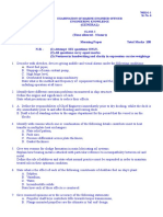 78EKG-1 Sr. No. 6 Examination of Marine Engineer Officer Engineering Knowledge