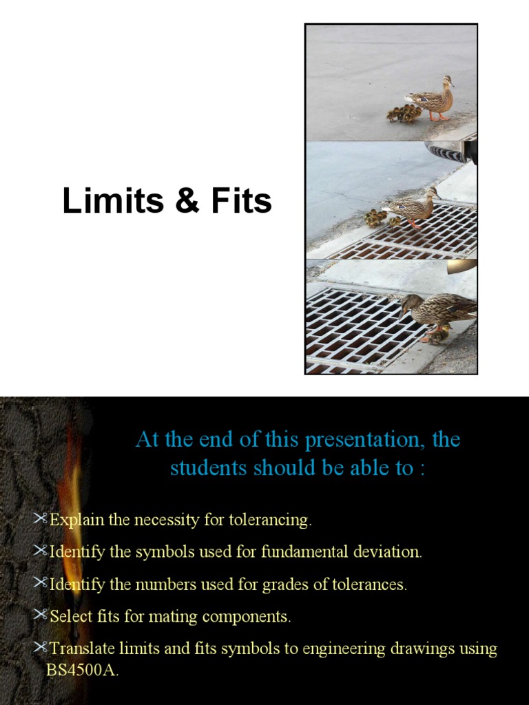 Chapter2 Limit and Fits PDF | PDF | Engineering Tolerance | Mechanical ...