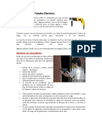 Uso Seguro Del Taladro Eléctrico