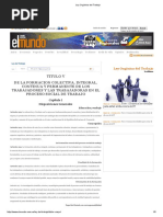 Ley Orgánica Del Trabajo