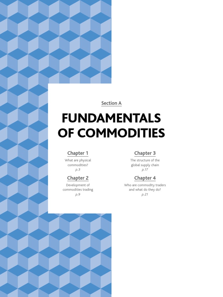 CommoditiesSection A en | PDF | Futures Contract | Commodity Markets