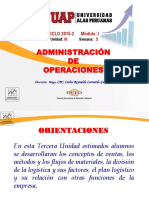  Administración de Abastecimientos