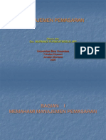 Manajemen Pemasaran: Drs. Murniadi Purboatmodjo, MM
