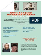 Speech & Language Development of Children 