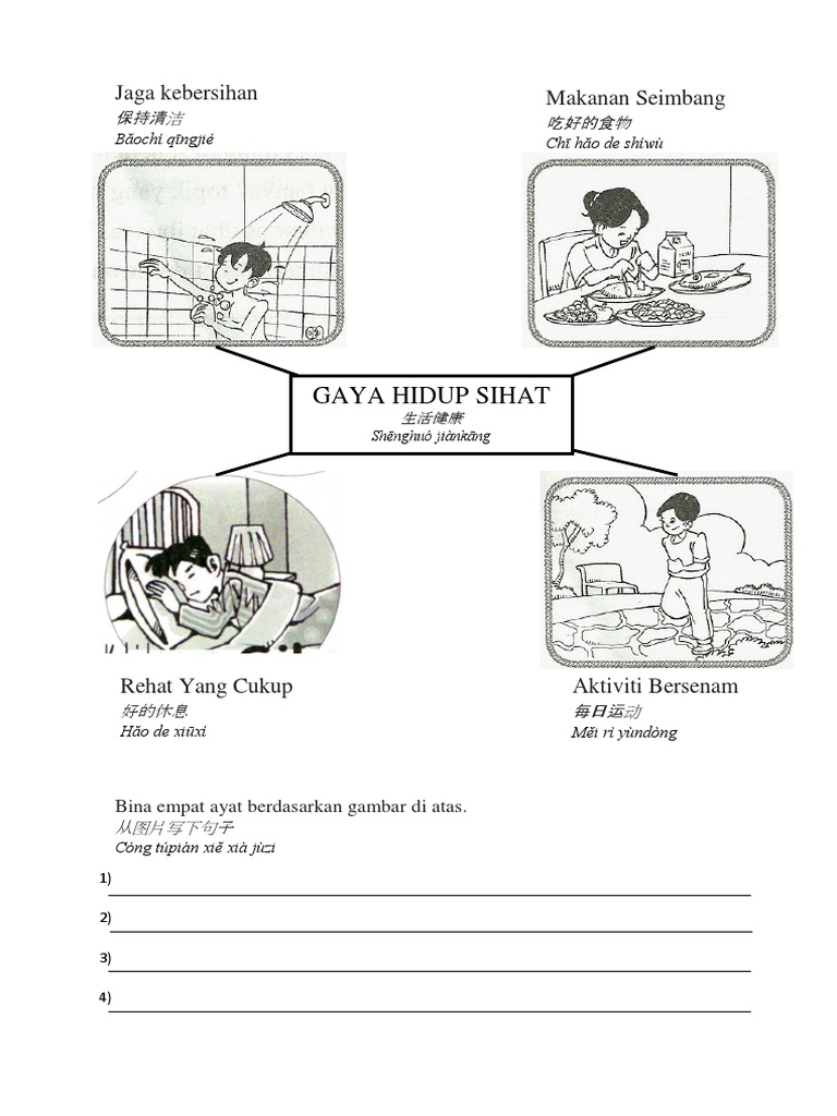 Latihan Gaya Hidup Sihat Pdf