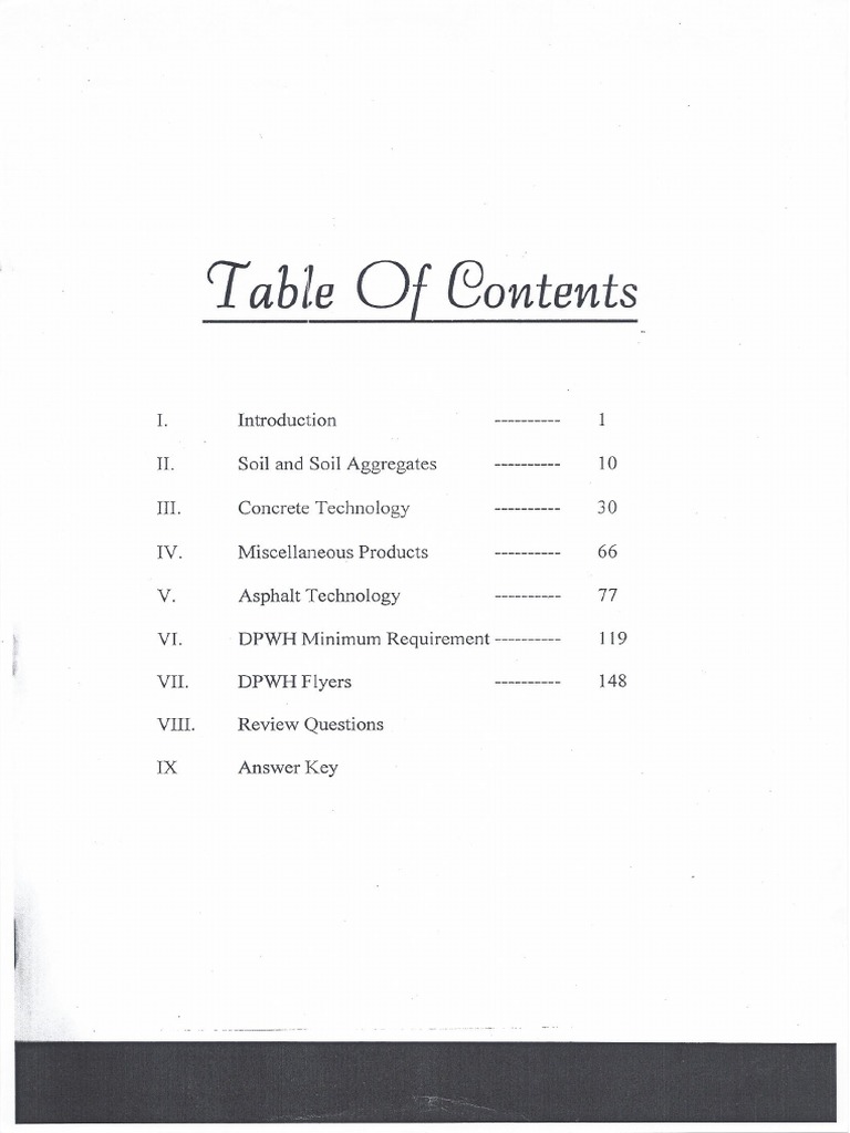 Materials Engineering Exam Reviewer DPWH Bureau of Research and