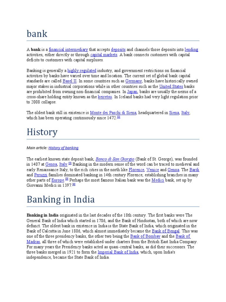 Introduction to Banking for Class 10 | PDF | Loans | Current Account