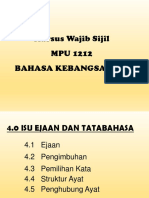 Topik 4.0 Isu Ejaan Dan Tatabahasa Bahasa Kebangsaan