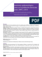 Comportamiento Epidemiológico Del Osteosarcoma en La Población Mexicana Entre 2005 y 2014