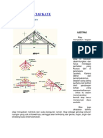 Konstruksi Atap Kayu