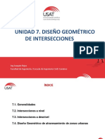 Diseño geométrico de intersecciones viales