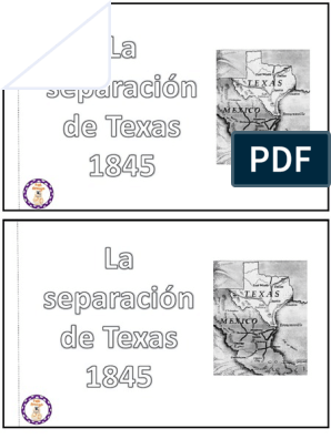 La Separación de Texas Historieta PDF | PDF | Revolución de Texas | Texas