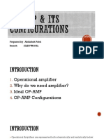 OP-AMP & It's Configurations