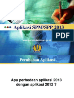 Slide Perubahan Aplikasispm2013