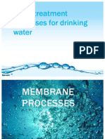 Other Treatment Processes For Drinking Water