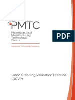 PMTC - Good Cleaning Validation Practice