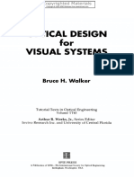 (Bruce H. Walker) Optical Design For Visual System