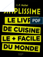 Simplicime Le Livre de Cuisine Le Facile Du Monde 