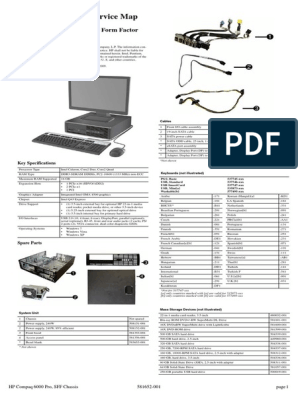 Hp Conpaq 6000 Pro Small Form Factor Business Pc Pdf Bios Booting
