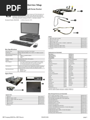 Hp Conpaq 6000 Pro Small Form Factor Business Pc Pdf Bios Booting