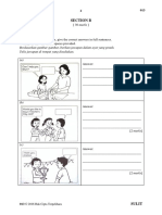 Section B: Berdasarkan Gambar-Gambar, Berikan Jawapan Dalam Ayat Yang Penuh. Tulis Jawapan Di Tempat Yang Disediakan