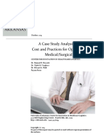 Analysis of Inventory Cost and Practices for Operating Room Medical Surgical Items Case Study