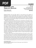 Attwood (2017) Interview With Zigmunt Bauman
