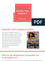 Ancillary Task Analysis 2