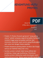 Menghitung Mutu Protein (6)