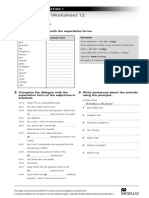 NI1 Grammar Worksheet 12 PDF