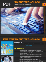 Empowerment Technology Learning Content Lesson 1