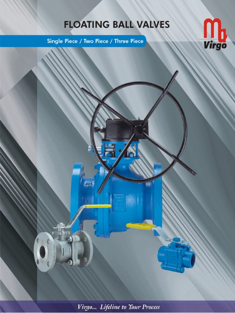 VIRGO FloatingBall Valves PDF Valve Automation