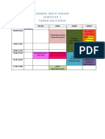 Jadwal Mata Kuliah