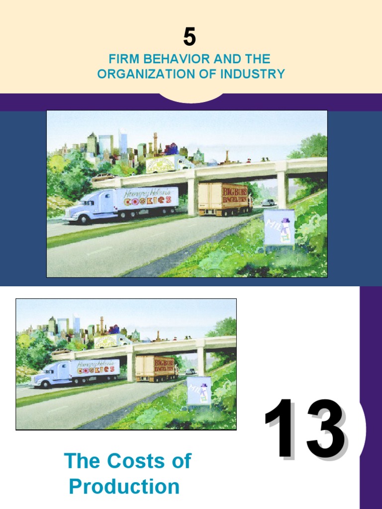 Firm Behavior and The Organization of Industry | PDF | Average Cost ...