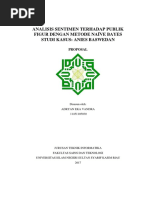 Download Proposal Sentiment Analysis by Adryan Eka Vandra SN363102457 doc pdf