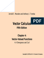 Vector Calculus: Fifth Edition Vector-Valued Functions